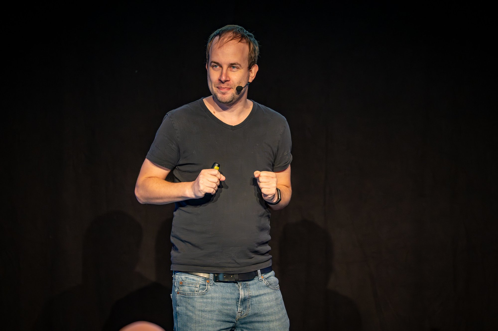 Jeroen Baert op podium