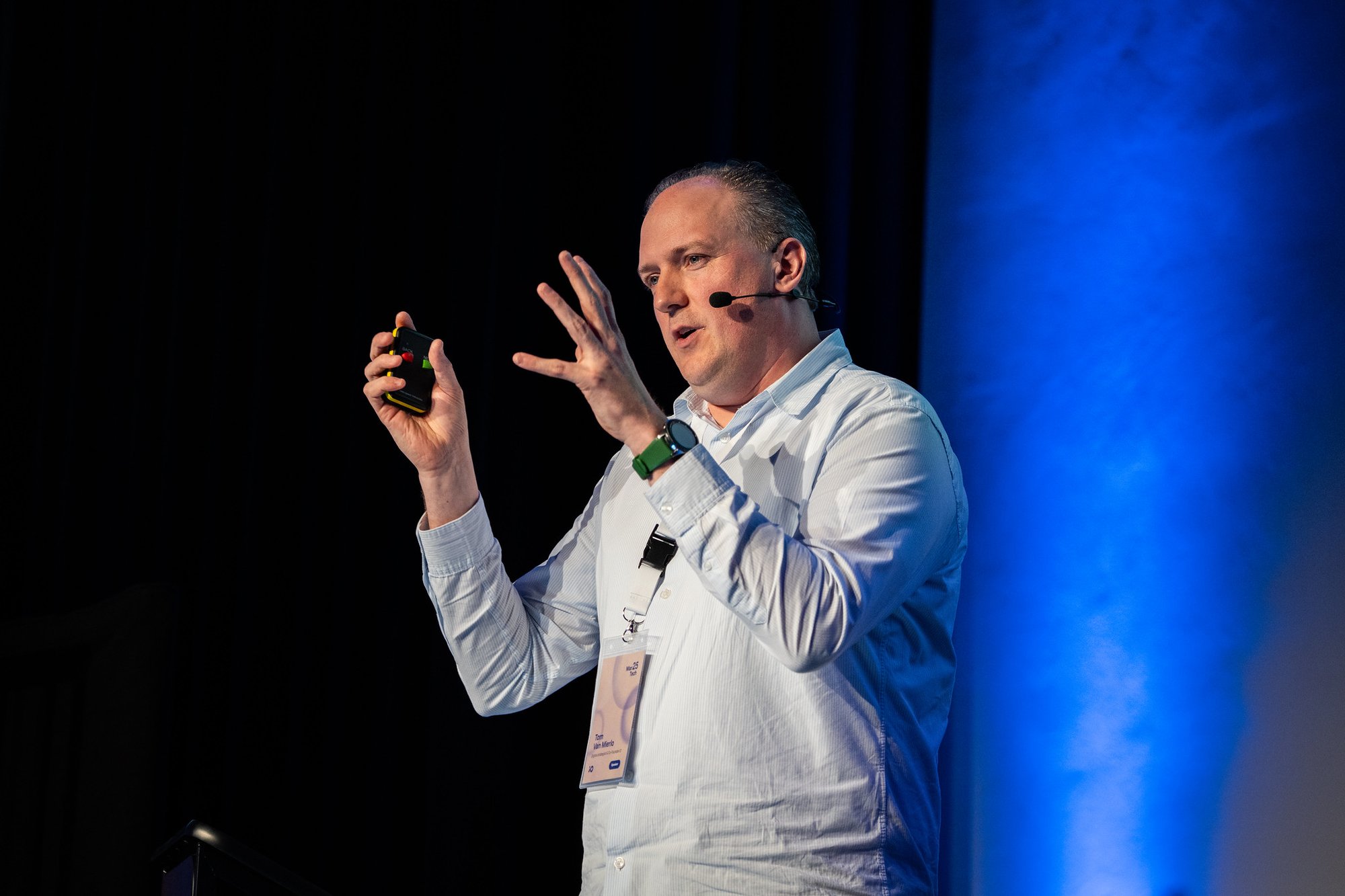 Tom Van Mierlo op podium